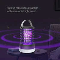 Electric Mosquito Killer Insect Fly Trap Mosquito Attractant Trap Control with Camping Lamp for Indoor Outdoor