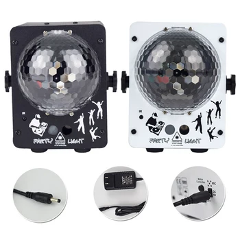 

Mayitr 1pc HIgh Quality LED RGB Colorful Stage Light Household Voice Controlled Stage Lighting For Disco DJ KTV Bar