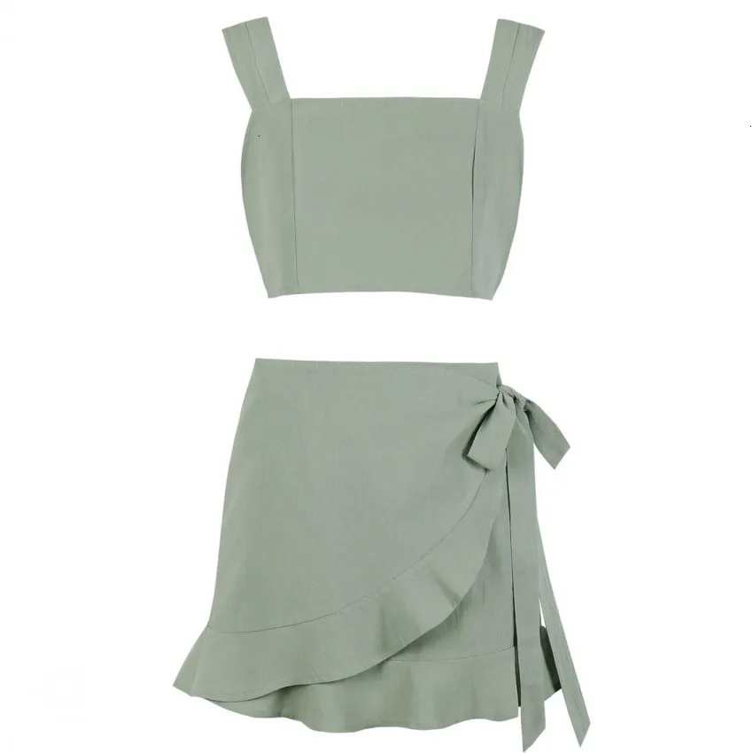 

2 Piece Set Sexy Women Bodycon Skirt Set Casual Clubwear Party Crop Top Wrap Skirts For Women Slash Neck Two Set Female Clothing