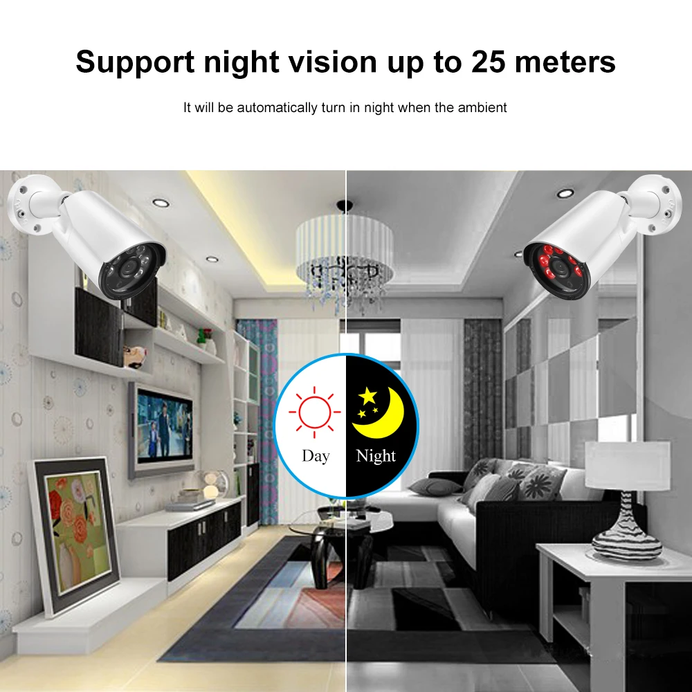 Gadinan Super HD SONY IMX335+ Hi3516EV300 5MP 4MP модуль порта вызова звук для камеры наружного ночного видения CCTV камера видеонаблюдения