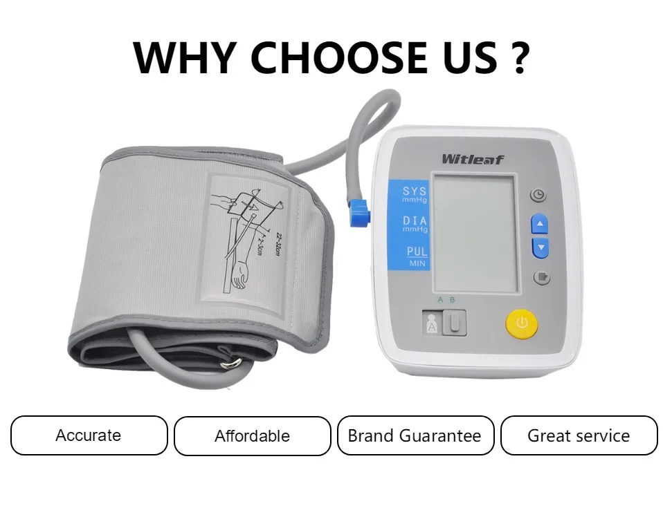 Двойной пользователь Монитор артериального давления на руку автоматический цифровой BP Сфигмоманометр тонометр артериального давления