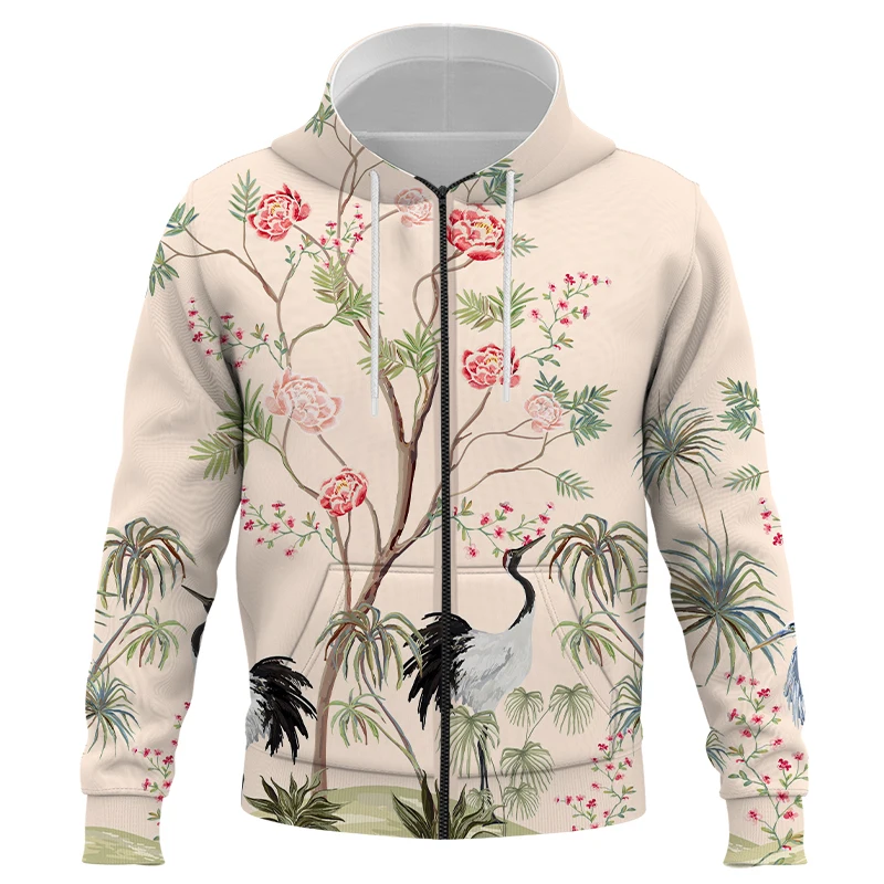 Creative Abstract pattern Graphic 3D Print Men's zipper Hoodies Sweatshirts Spring Autumn Streetwear Loose Hoodie Men Clothing | Мужская