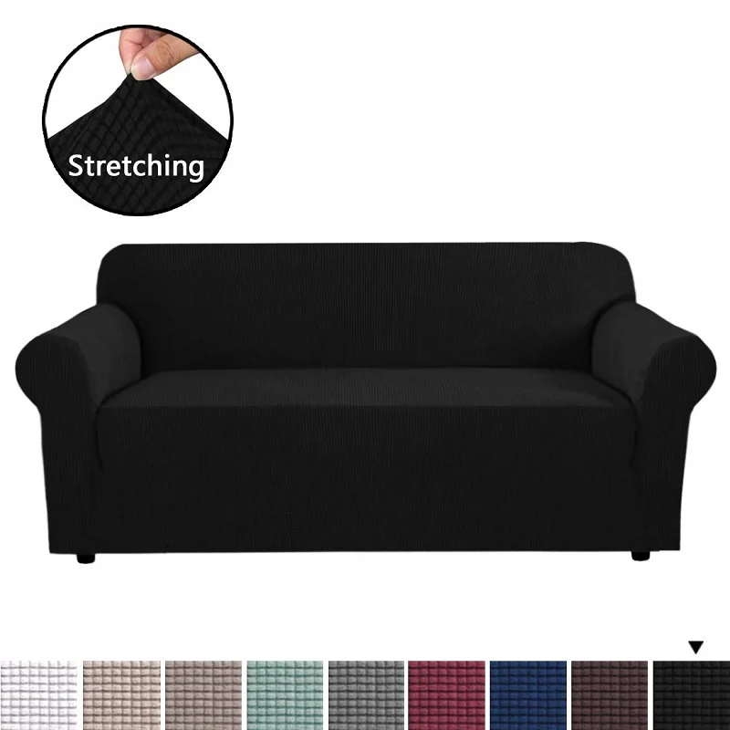 

Waterproof Spandex Sofa Cover 3 Seat Couch Covers for Living Room Anti-Slip Sofa Slipcover Sofa Couch for Dogs, Cats, Pets, Kids