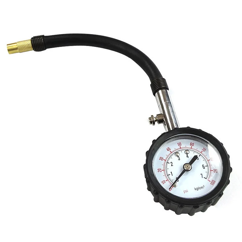 Long Tube Tire Pressure Gauge Car High Precision Tire Pressure Gauge