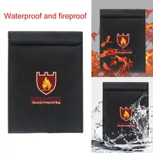 Engpow огнестойкая Сумка для документов, черный цвет, водонепроницаемый органайзер для файлов, Сумка для документов, carpeta archivadora, чехол для хранения, держатель