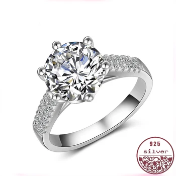 

925 sterling silver CZ Cocktail Big exaggerated Ring Big Stone Cubic Zirconia Micro Pave Eternity Wedding Band Cathedral Ring