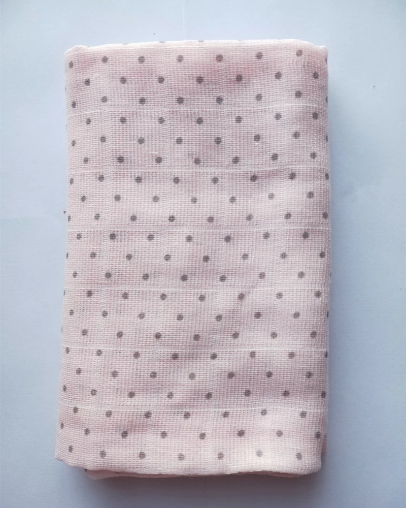 Многоразовые подгузники для новорожденных, Детские муслиновые хлопковые тканевые подгузники многократного использования, газовое одеяло 60*60 см, 3 штуки
