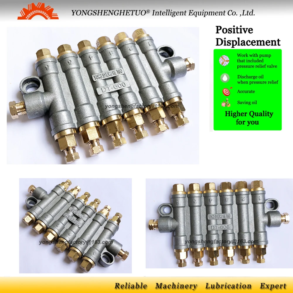 Detective Volumetric Oil Distributor Lubrication Dispenser Separator