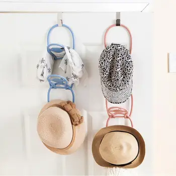 

6Pcs Multifunctional Hanging Hook Rack for Clothes Hat Scarf Tie Storage
