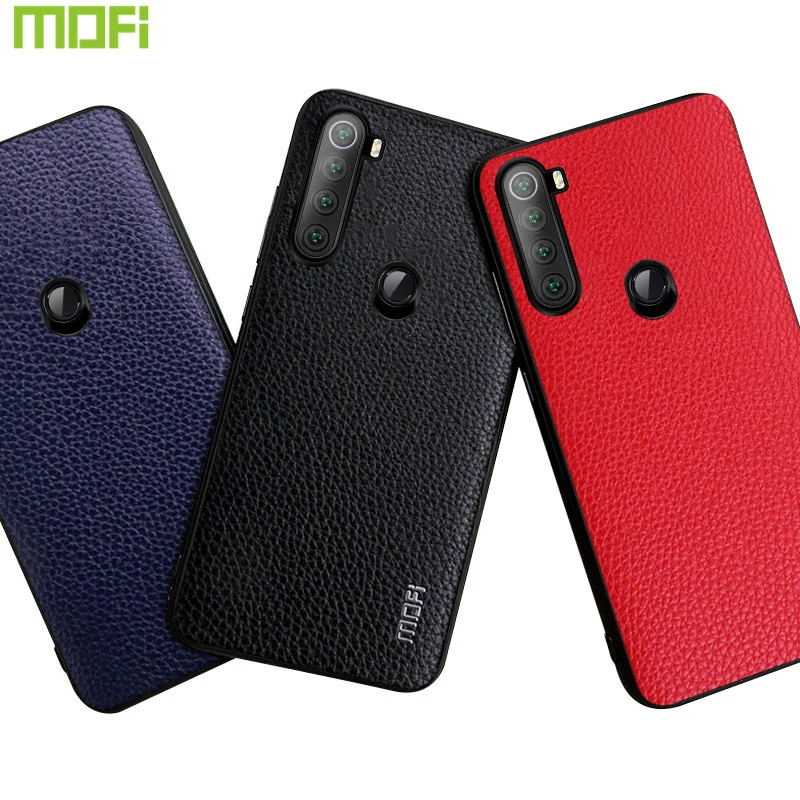 Чехол для Redmi Note 8 чехол Mofi Xiaomi Pro из ПУ кожи защитная деловая перчатка телефона