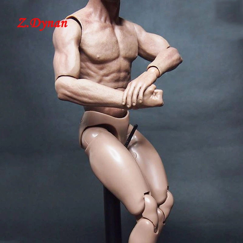 ZC Toys 1/6 12" Male Wolverine Muscular Body Figure For Hot Doll Model