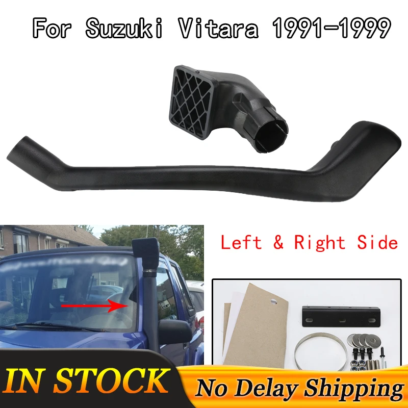 Snorkel Left Side Kit For Suzuki Vitara 1991-1999 1.6L Petrol G16B 4WD 4x4 Neu