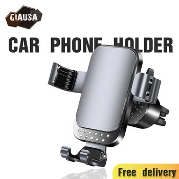 

GIAUSA Gravity Car Phone Holder Suitable for Car Vents Universal No Magnetic GPS Stand For iPhone Samsung Huawei Xiaomi