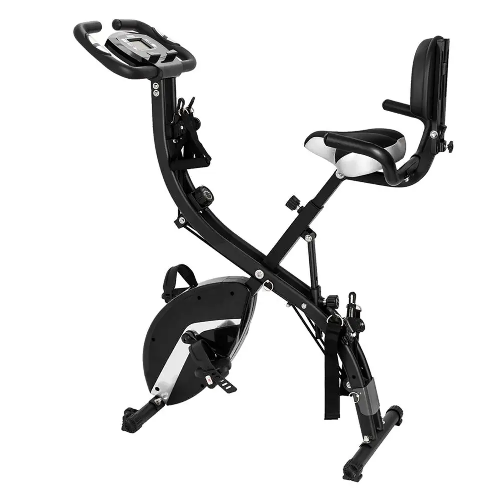 

3-in-1 Folding Bike Upright/Semi-recumbent/Recumbent Type Indoor Exercise Home Fitness Bike Cycling Bikes Sports Equipment