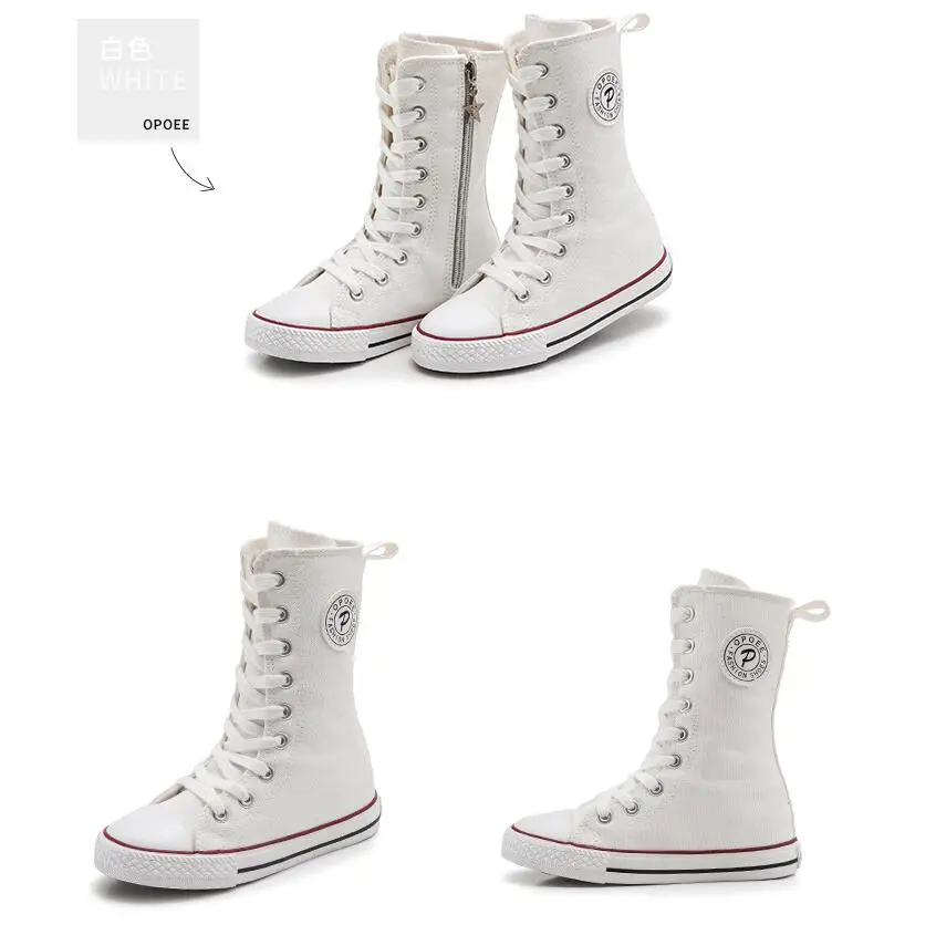 Новая парусиновая детская обувь для девочек легкая Нескользящая дышащая детская обувь мягкие кроссовки на шнуровке для девочек размер 29-36