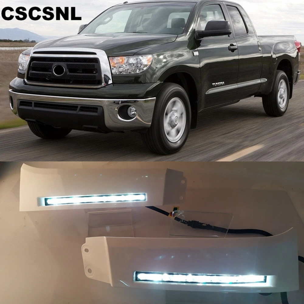 1 пара для Toyota Tundra 2007 2008 2009 2010 2011 2012 2013 Автомобильные передние бамперы 12 В