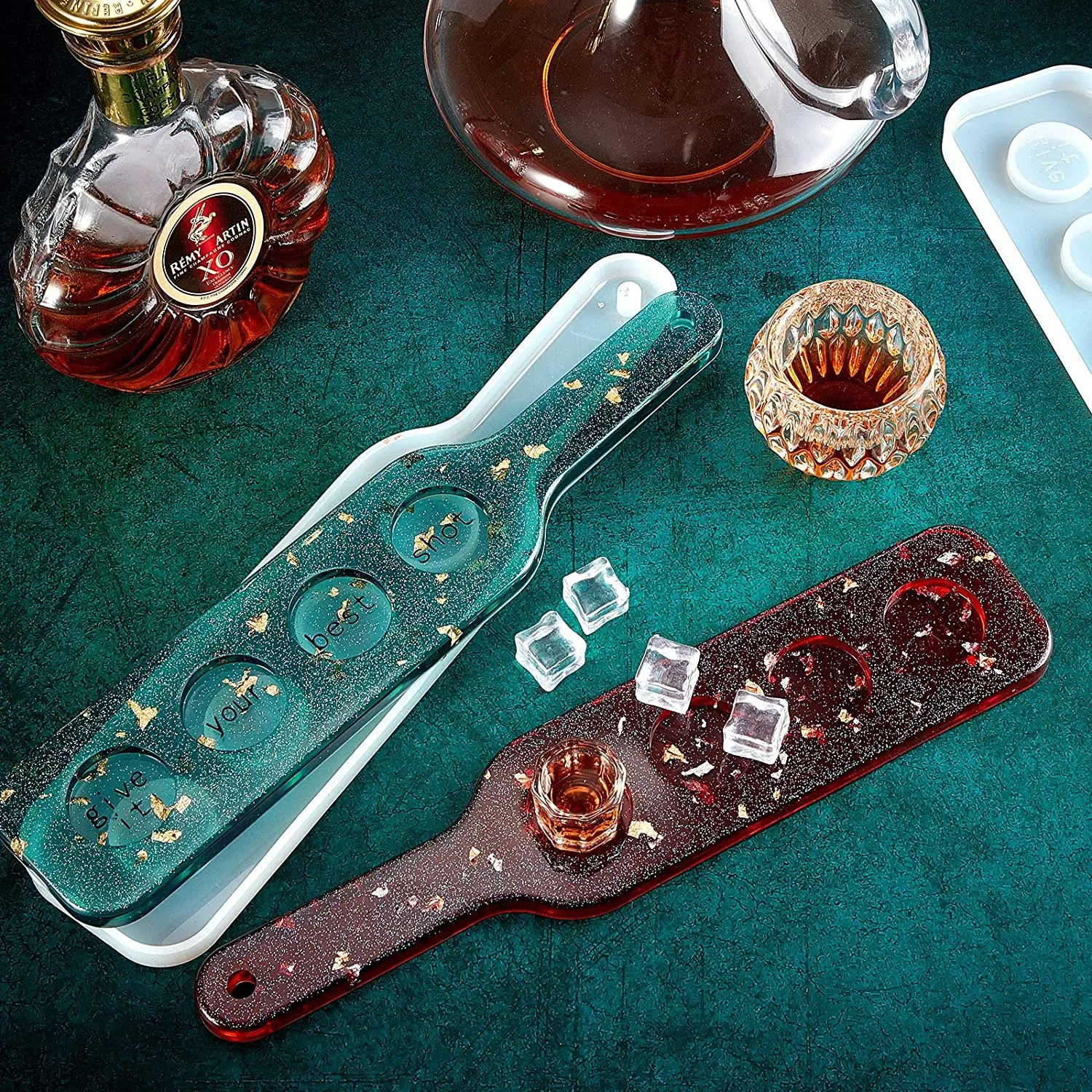 Resin Shot Glass Holder Drink & Barware Kitchen & Dining