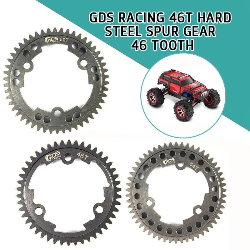 1/5 GDS Racing Steel Spur Gear 46T/50T/54T Tooths RC Monster Car Truck wheel для 1:5 части к игрушкам на ру Accs Boys |
