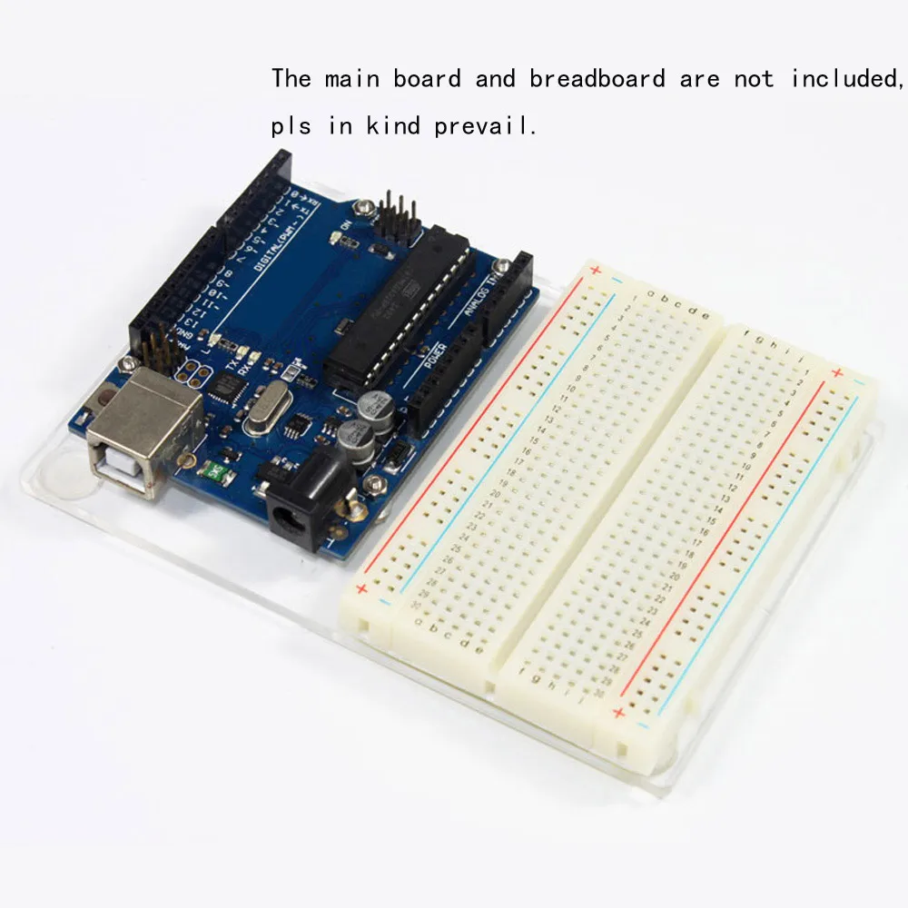 

Acrylic Experimental Platform Base-plate for Arduino UNO R3 Board Fixation 11.7cm*8.1cm