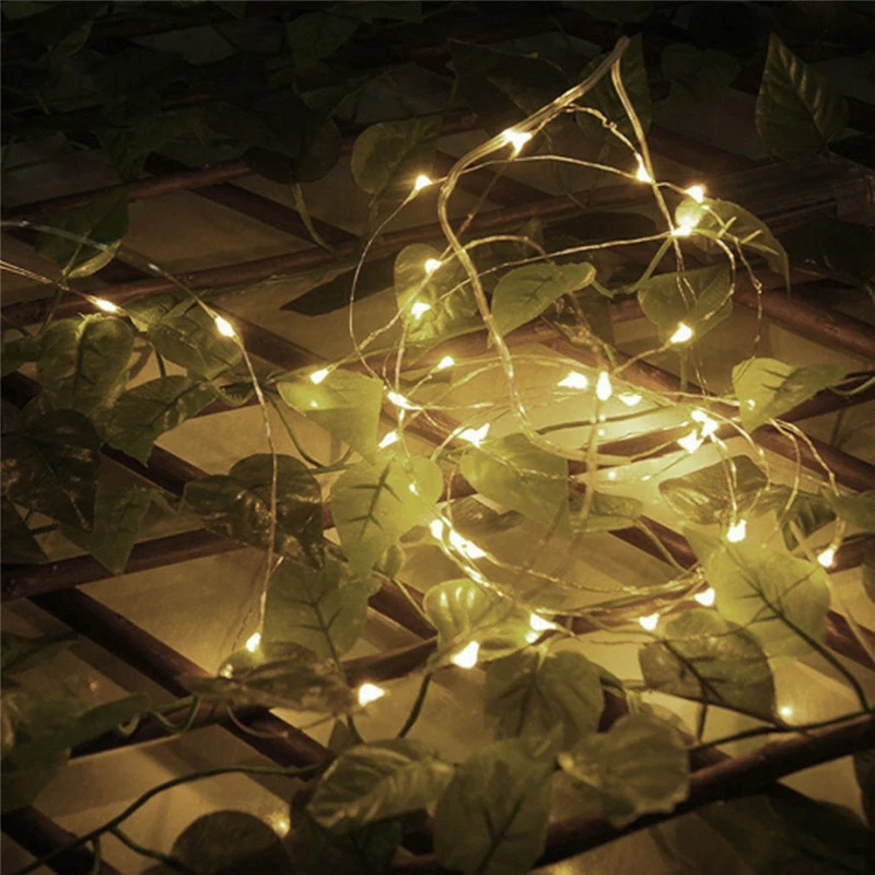 Mini Guirnalda LED Con Bombillas Globos Para Casa De Muñecas Y Decoración Navideña – Luces De Jardín De Hadas