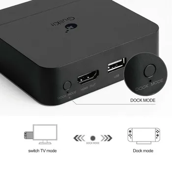 

USB N-Switch Docking Charger Stands Support Switch TV Mode NS05 For Nintendo Switch Dock Stand