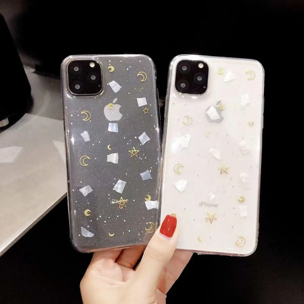 

Luxury Bling Glitter Case for iPhone 11 11Pro max Case For iPhone 7 8plus X XS XR MAX Back Cover shell Soft Silicone Phone Cases