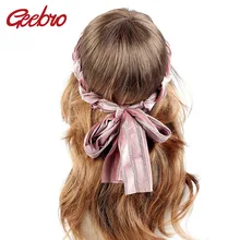Geebro замшевый Плетеный вязаный твист обруч для волос эластичный обруч для головы бандаж, тюрбан Богемия головные уборы для женщин девушек