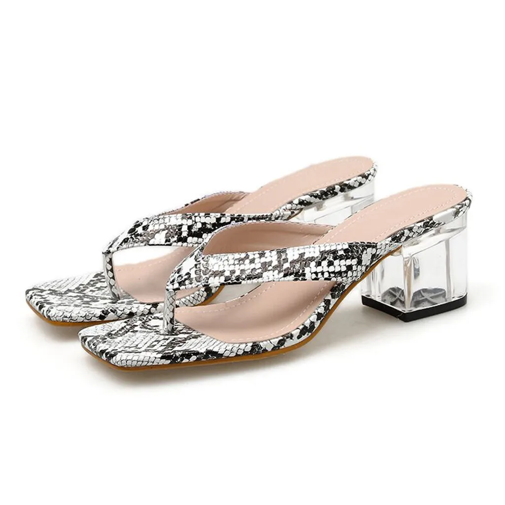 slippers transparent