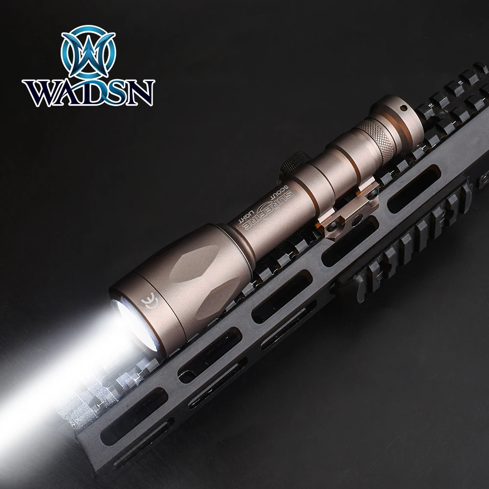 WADSN Тактический Surefir M600P Скаут светильник 850 люмен Охота фонарик M600 светодиодный
