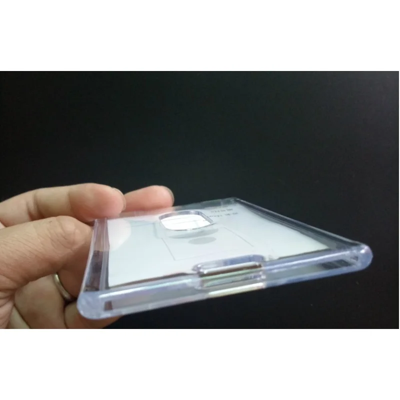 

1000pcs Acrylic Crystal Card Holder with linkyard