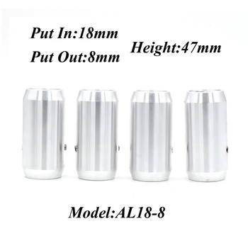 

4pcs Speaker Cable Audio Wire Pant Boot 1 to 2 Y splitter 18mm Diameter DIY Audio Cable HIFI