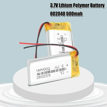 

602040 3.7V 500mAh Battery Replacement li-ion Lipo cells Lithium Li-Po Polymer Rechargeable Battery For Bluetooth speaker