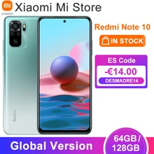 Xiaomi Redmi Note-10 Mobile 64gb 4gbb WCDMA/GSM/LTE Adaptive Fast Charge Octa Core Face recognition/side-Mounted