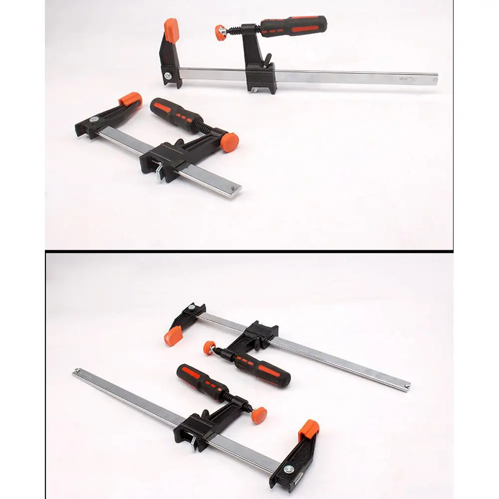Сверхмощный F-Clamp Bar Быстрый скользящий Быстрый плавный зажим для деревообрабатывающие столярные хомуты для улучшения дома