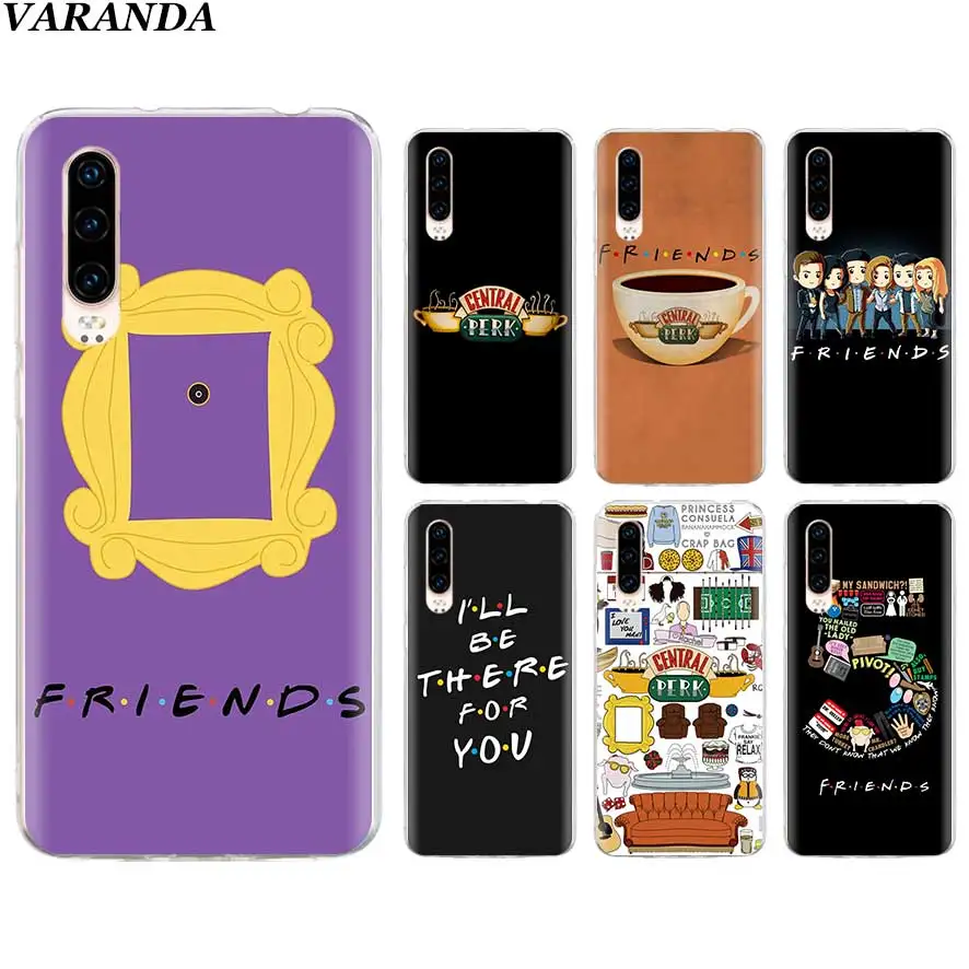 Чехол для телефона Friends Central Perk Coffee Huawei P30 P20 Pro P10 P9 Lite P Smart Z Plus 2019 силиконовый чехол