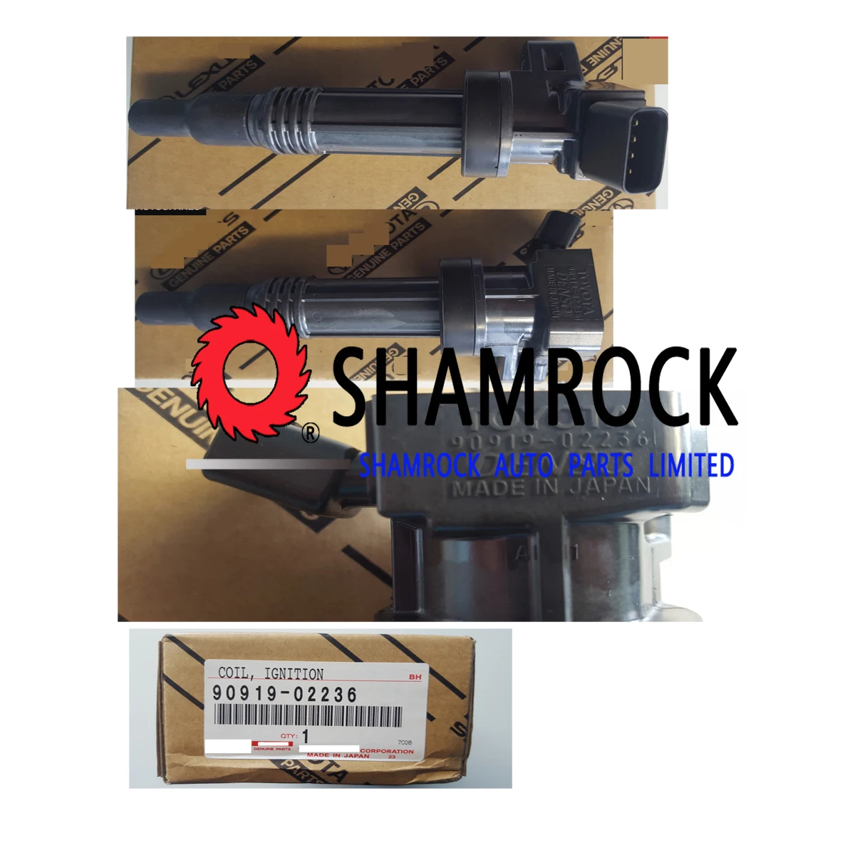 90919-02236 Катушка зажигания для 1998-2005 altezza Gita катушка зажигания SXE10 3SGE 2.0L OEM 9091902236
