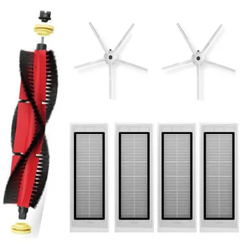 

Brand New Xiaomi Roborock Roller Brush Side Brushes Kit For Xiaomi Roborock S6 S5 MAX S60 Vacuum Cleaner