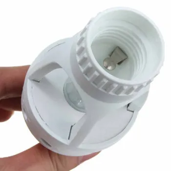 

E27 Ceiling PIR Motion Sensor Easy Install Office 110-240V Home Infrared Uniiversal Converter Lamp Base