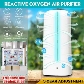 

USB Portable Ozone Generator Ozonator ionizer O3 Air Purifiers Air Cleaner Vegetable Meat Water Purify Disinfection Sterilizer