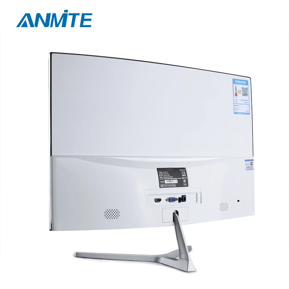 Изогнутый монитор Anmite 21 5 (22) дюйма TFT Lcd FHD Hdmi ультратонкий Светодиодный экран