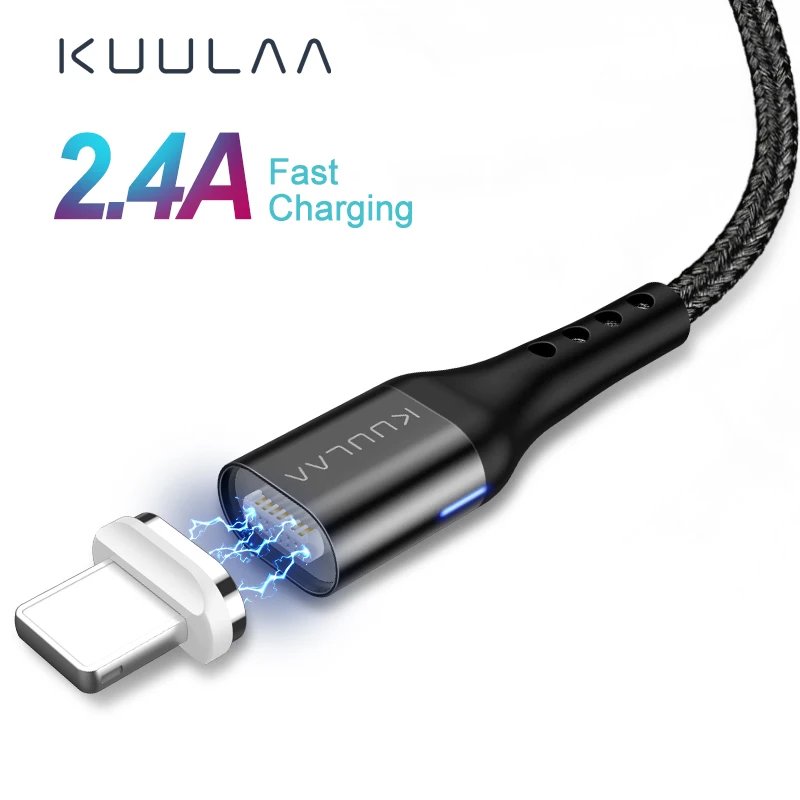 

KUULAA Magnetic Cable Micro USB Fast Charging Adapter For Samsung XiaoMi Redmi 6A Huawei Charger Magnet MicroUSB Charge USB Cord