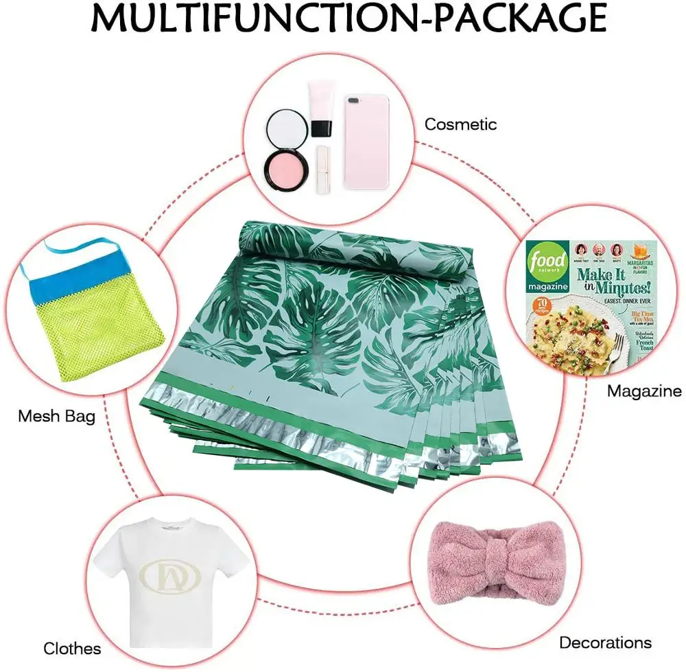 Thank You Poly Mailer Envelope Mailing Shipping Bags with Self Seal Strip Plastic Mailing & Shipping Bags mailing bags mailing envelopes 10Pcs 10