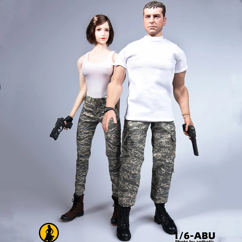 

1/6 весы Модный комплект камуфляжной одежды верхняя одежда модель жилет футболка брюки для 12 "фигурку аксессуары TYM039