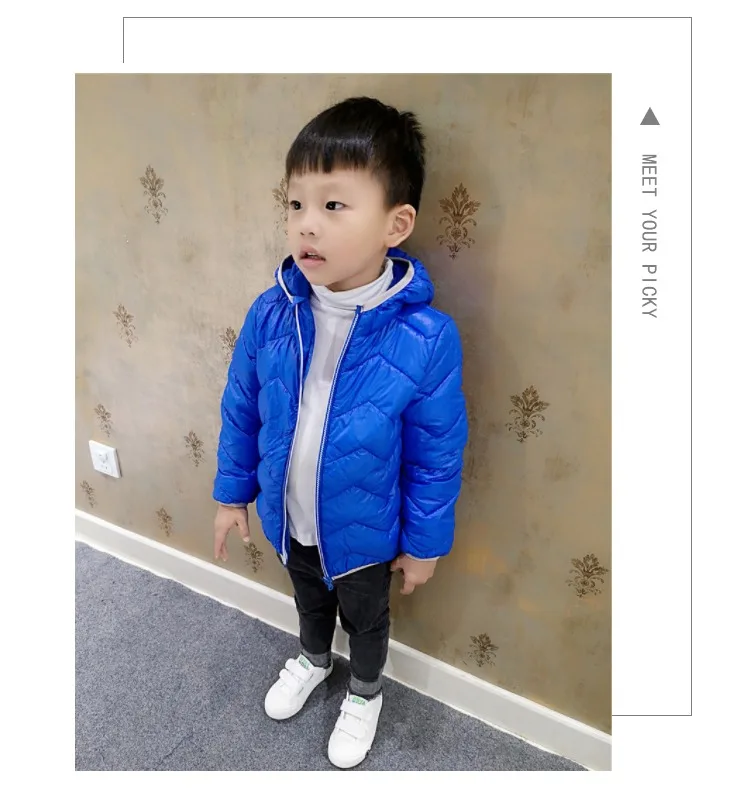 New Boys Girls Jacket Parkas Winter Jacket For Girls Boys Coat Kids Warm Hooded Outerwear Children Clothes
