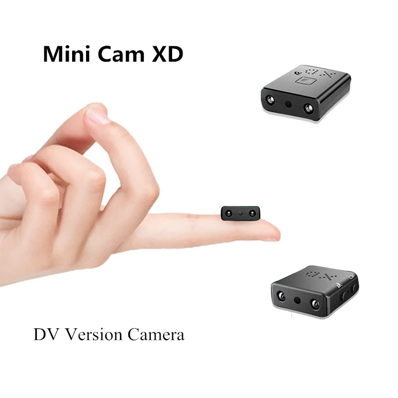 

XD Mini Camera Full HD 1080P Mini Camcorder Infrared Night Vision Micro Camera Motion Detection Video Voice Recorder DV Version