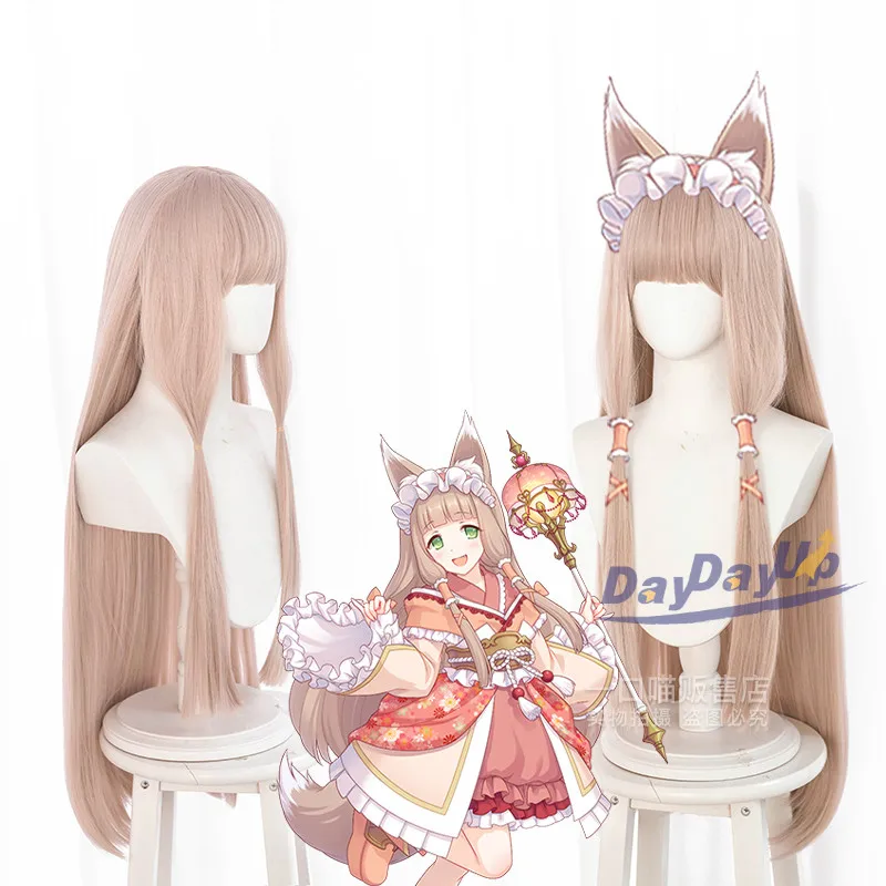 Princess Connect! Re Dive Himemiya Maho Heat Resistant Synthetic Hair Party Carnival Halloween Cosplay Role Play + Free Wig Cap |