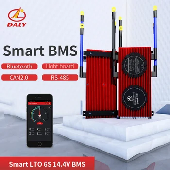 

Battery Protection Board smart BMS 6S 14.4V Bluetooth LTO Batteries 2.3V/2.4V Bluetooth Function