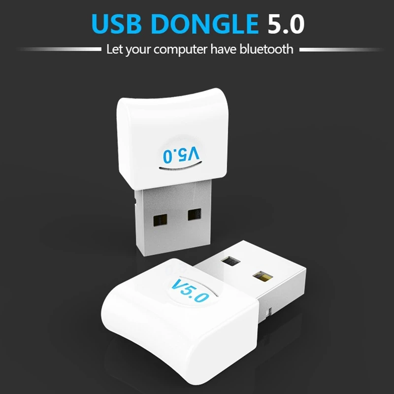 Компьютер Bluetooth адаптер 5.0USB Настольный ключ беспроводной WiFi Аудио приемник передатчик