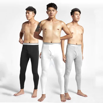

Mens Cotton Pajamas Pyjamas Pants Lounge Sleep Bottoms Underwea Male Casual Loose Homewear Underpants Thermal Pants