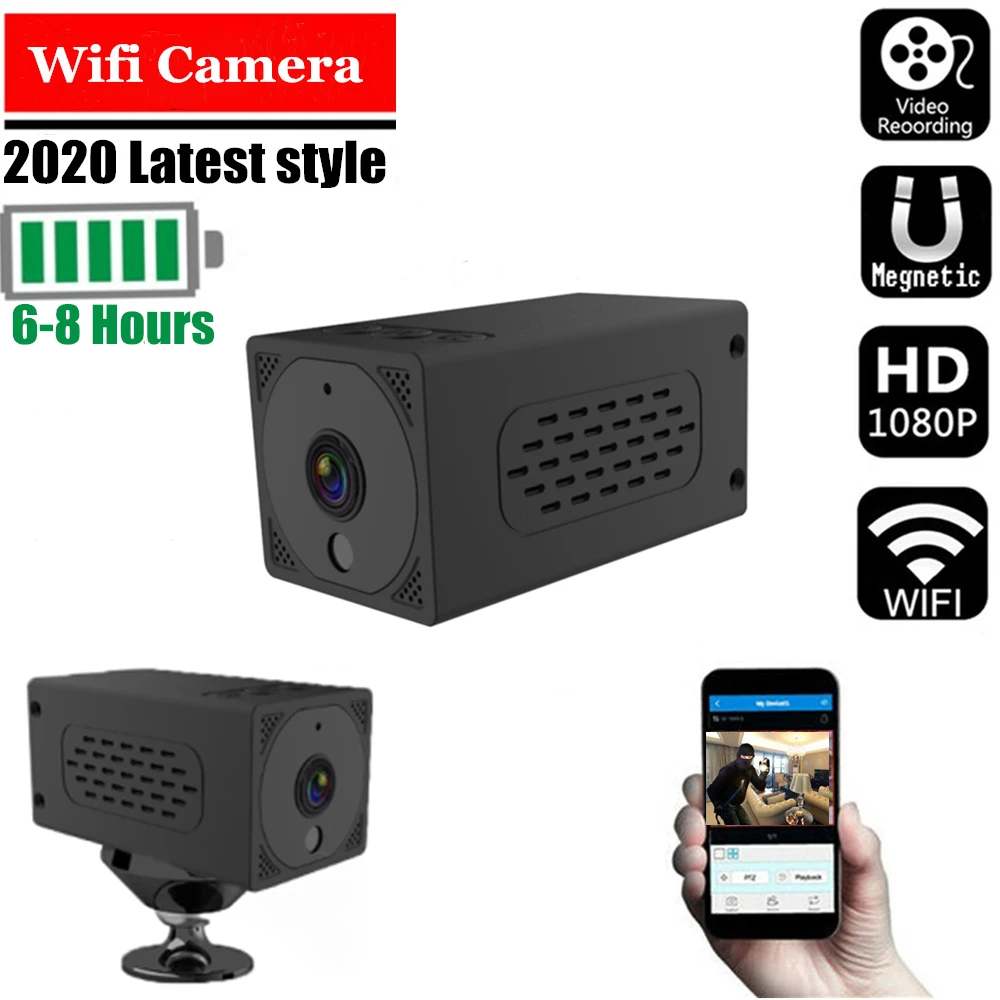 Лучшее качество AP/wifi мини камера 1080P ночное видение экшн аудио беспроводная IP